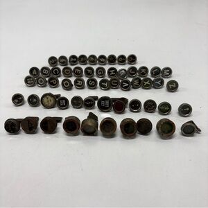 1920 57 Underwood #3 VINTAGE TYPEWRITER KEYS Jewelry Repurpose Steampunk Upcycle